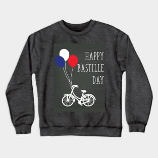 Balloon high upon the air - Bastille Day Crewneck Sweatshirt